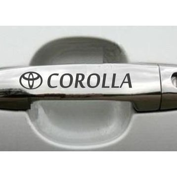 Sticker Masters Toyota Corolla Kapı Kolu Jant Sticker