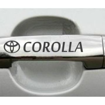 Sticker Masters Toyota Corolla Kapı Kolu Jant Sticker