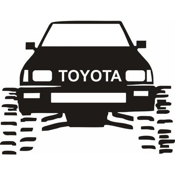 Sticker Masters Toyota Jeep Sticker