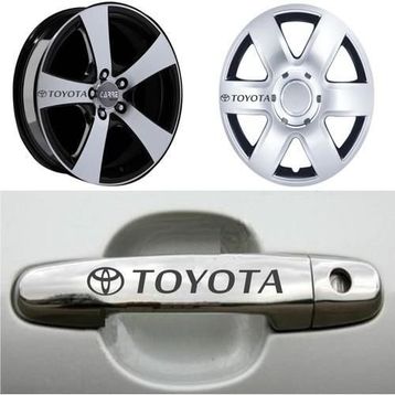 Sticker Masters Toyota Kapı Kolu Jant Sticker