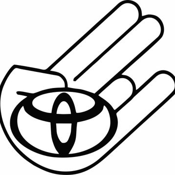 Sticker Masters Toyota Logo Jdm Sticker