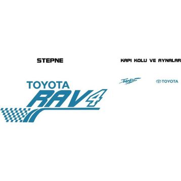 Sticker Masters Toyota Rav 4 Sticker Set