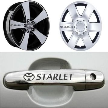 Sticker Masters Toyota Starlet Kolu Jant Sticker