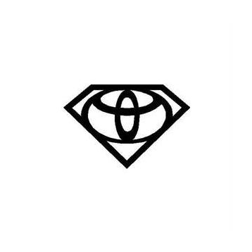 Sticker Masters Toyota Süpermen Logo Sticker