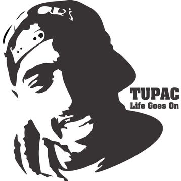 Sticker Masters Tupac Sticker
