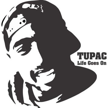 Sticker Masters Tupac Sticker