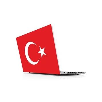 Sticker Masters Türk Bayrağı Laptop Duvar Stickerı