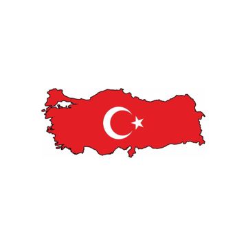 Sticker Masters Türkiye Haritası Sticker