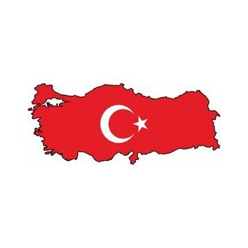 Sticker Masters Türkiye Haritası Sticker