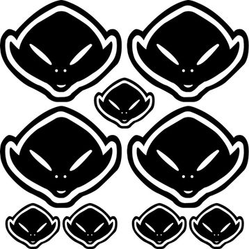 Sticker Masters Ufo Sponsor Set Sticker