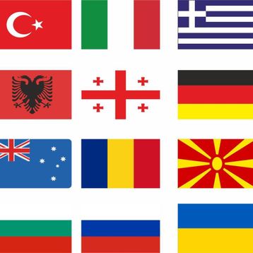 Sticker Masters Ülke Bayrakları Sticker Seti