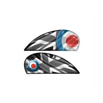 Sticker Masters Vespa İngiltere Bayrağı Sticker