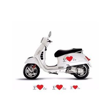 Sticker Masters Vespa Love Sticker