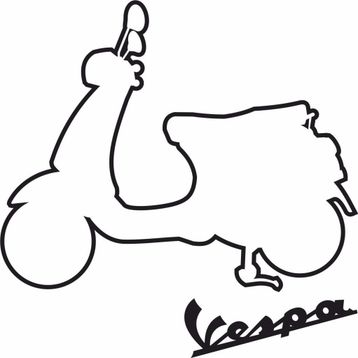 Sticker Masters Vespa Mania Sticker