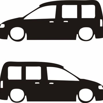 Sticker Masters Volkswagen Caddy Sticker