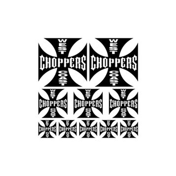 Sticker Masters West Coast Choppers Sponsor Set Sticker
