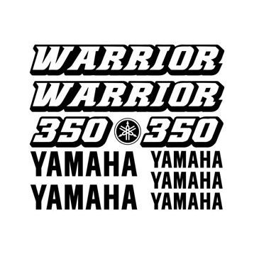 Sticker Masters Yamaha 350 Warrior Sticker Set