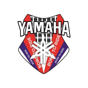 Sticker Masters Yamaha Born To Ride Sticker