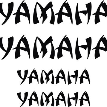Sticker Masters Yamaha Sticker Set