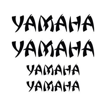 Sticker Masters Yamaha Sticker Set