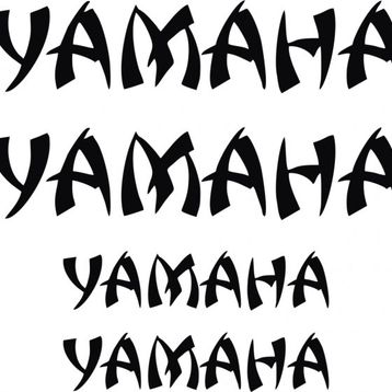 Sticker Masters Yamaha Sticker Set