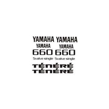 Sticker Masters Yamaha Tenere 660 Sticker Set