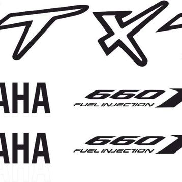 Sticker Masters Yamaha Xt 660 Sticker Set