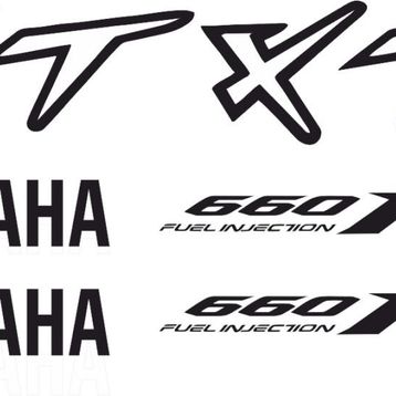 Sticker Masters Yamaha Xt 660 Sticker Set