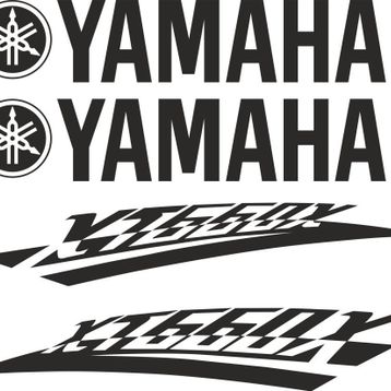 Sticker Masters Yamaha Xt660x Sticker Set
