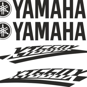 Sticker Masters Yamaha Xt660x Sticker Set