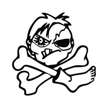 Sticker Masters Zombie Sticker