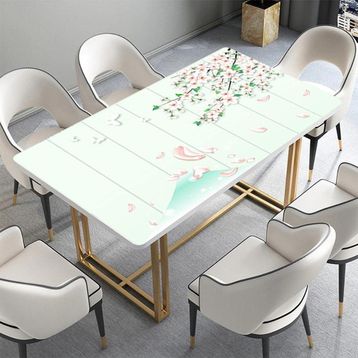 StickerArt Çiçek Yaprakları Masa Kaplama Folyosu