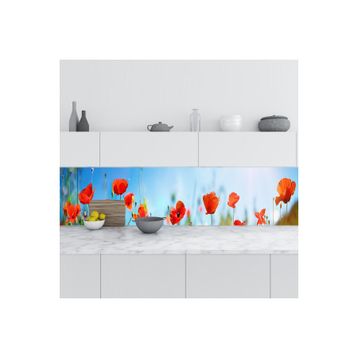 StickerArt Gelincikler 60x500 cm Mutfak Tezgah Arası Folyo