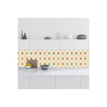 StickerArt Majolika Motif 1 60x300 cm Mutfak Tezgah Arası Fayans Kaplama Folyosu