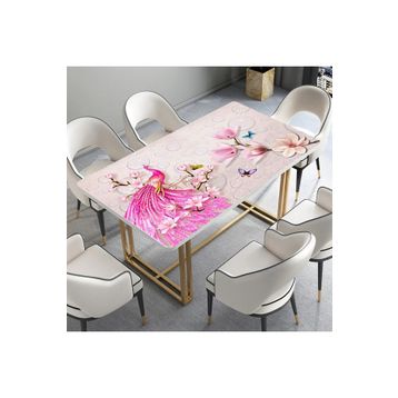StickerArt Pembe Tavuskuşu Masa Kaplama Folyosu