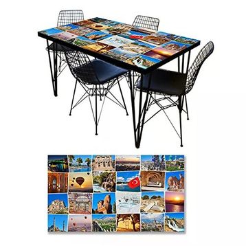 StickerArt Türkiye Manzara Masa Kaplama Folyosu