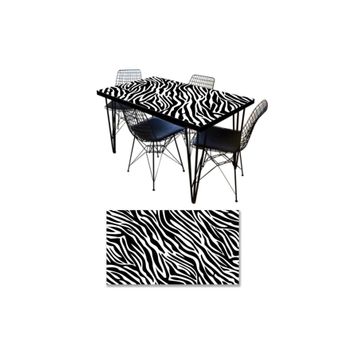 StickerArt Zebra Desen Masa Kaplama Folyosu