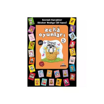 Stickerlı 5+ Yaş Zeka Oyunları Beyaz Panda Yayınları