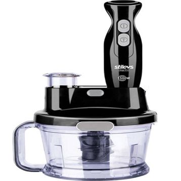 Stilevs Mago Pro Siyah-Gri El Blender Seti