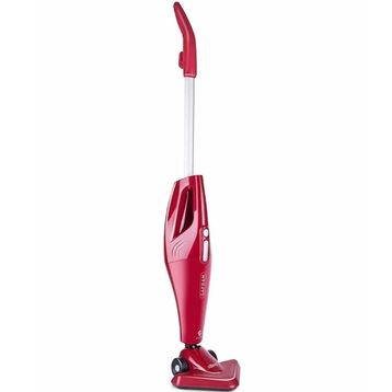Stilevs Safran Pro 800W Dikey Elektrikli Süpürge Kırmızı Silver