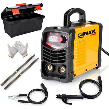 Stilmax Germany Pro MMA200X Çift Kart IGBT Dijital Ekran Göstergeli 200A Çantalı Inverter Kaynak Makinesi