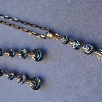Stoneage Antrasit Taşlı Zirkon Bayan Set