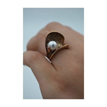 Stoneage Ayarlanabilir Selluka Çiçeği Yüzük
