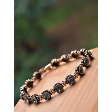 Stoneage Black Diamond İnce Kadın Bileklik