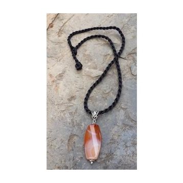 Stoneage Jewellery Jasper Doğal Taş Bayan Kolye