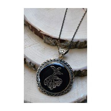 Stoneage Jewellery Semazen Bronz Bayan Kolye