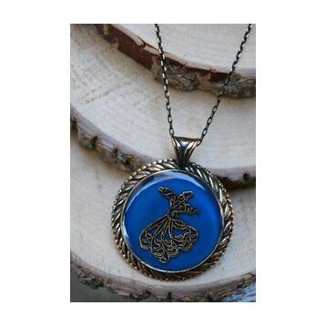 Stoneage Jewellery Semazen Bronz Bayan Kolye