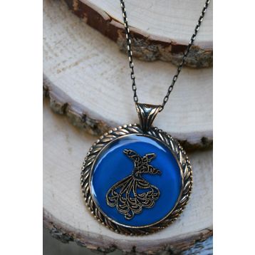 Stoneage Jewellery Semazen Bronz Bayan Kolye