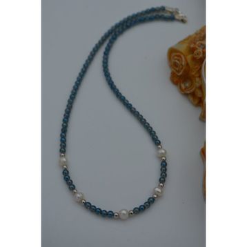Stoneage Kristal ve Gerçek İncili Kolye