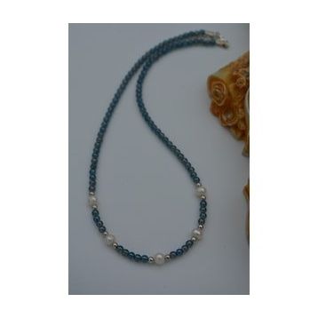 Stoneage Kristal ve Gerçek İncili Kolye